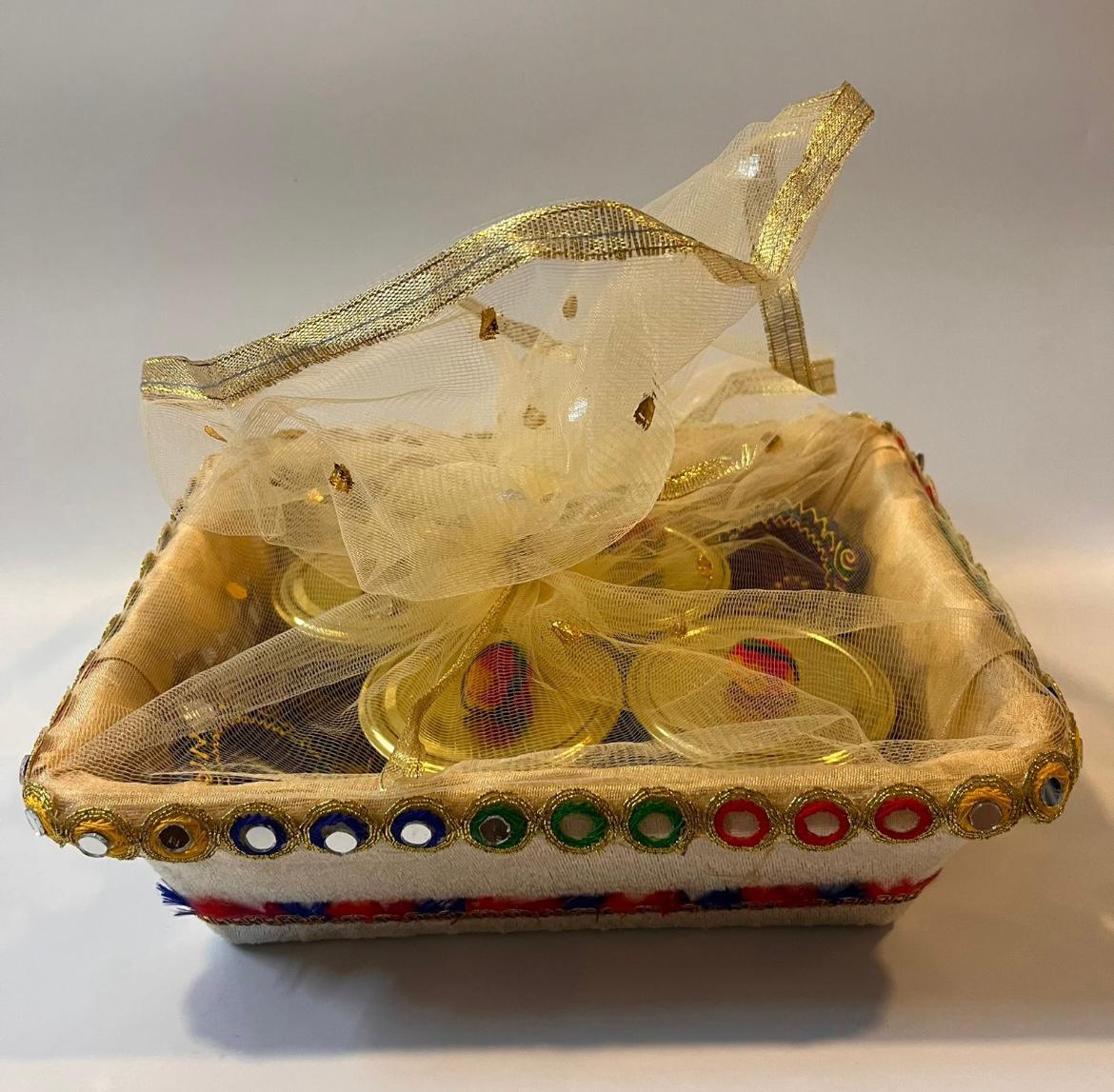 Traditional gift basket